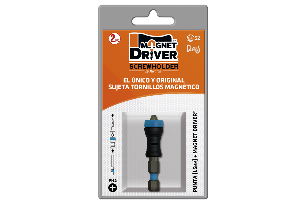 Magnet Driver™ B11  (Blauw L + PZ2 crosshead)