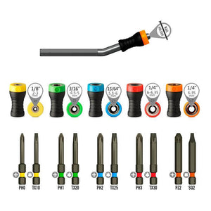 Magnet Driver™ Ultimate 17 Piece Set